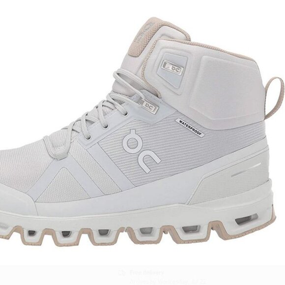 Brand new Women ON Cloudrock Waterproof Shoe Sz 11 US Glacier/Sand 23.99852 - Picture 2 of 6